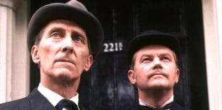 今晚看《福尔摩斯》电视剧怀旧一下